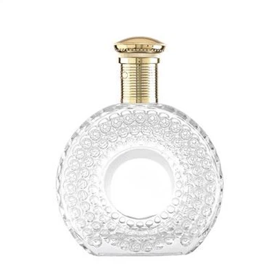 Kryształowa szklana butelka brandy
