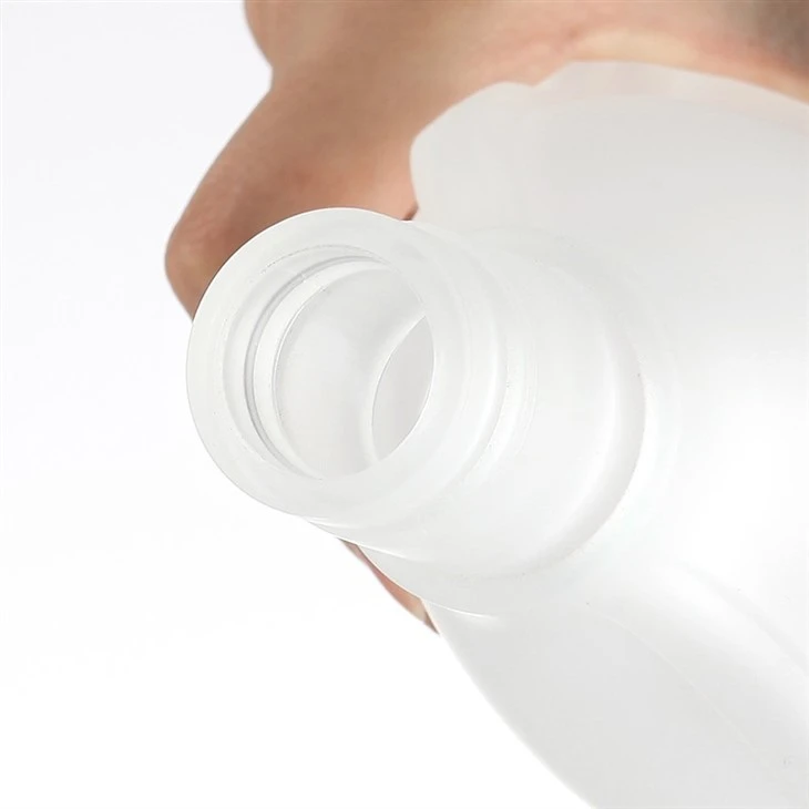 Frost Violin Shape Glass Bottle For Liquor