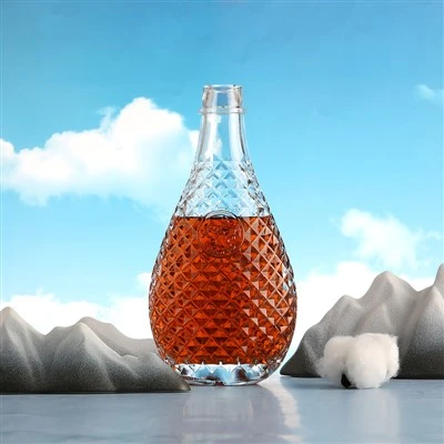 Fantazyjne alkohole Szklane butelki na wino o pojemności 500 ml